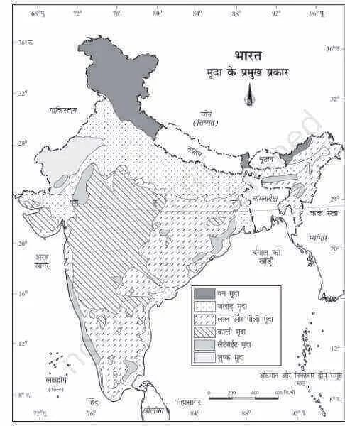Soils Of India » Alluvial, Black, Red, Forest & Mountain Soil